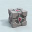 Companion Cube Low Poly