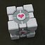 Companion Cube Low Poly