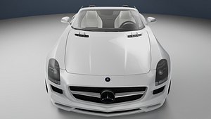 3ds max mercedes benz sls amg
