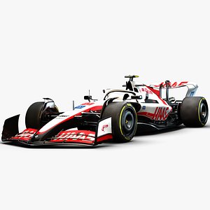 F1 Haas VF22 2022 Update 3D model