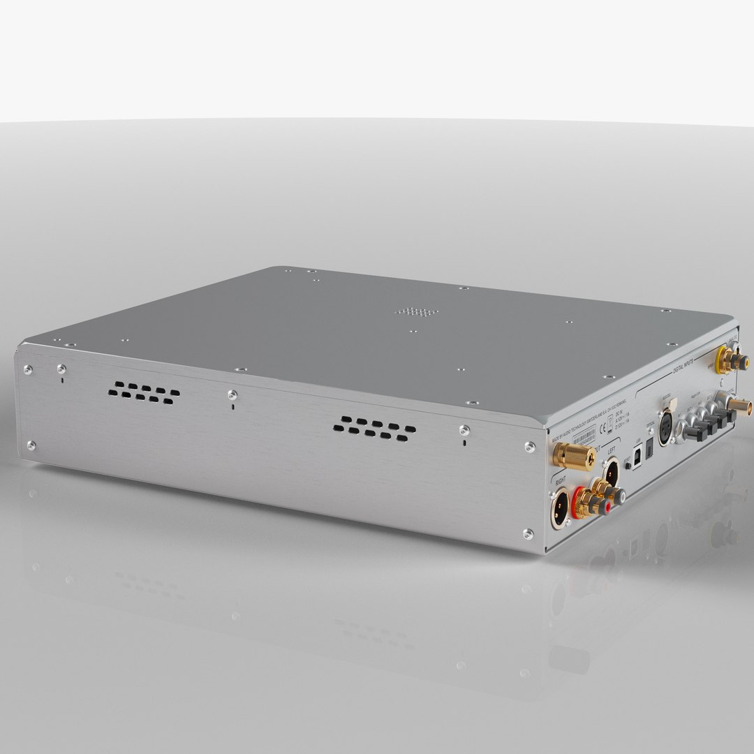 3D NAGRA Classic Tube DAC - TurboSquid 2089076