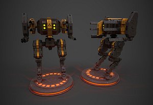 Modular Robot Five 3D model
