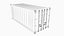 Contenedor frigorífico MSC de 20 pies CARRIER
