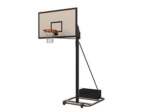 basketball stand 3D model