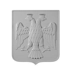 emblem russia 3D model