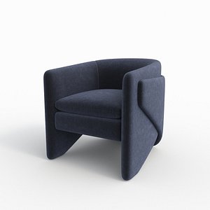 3D Thea Chair Blue