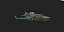 Jet Plane Spaceship 05 - Flugzeug Militärflugzeug Raumschiff