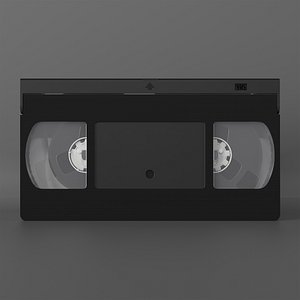 Videocassette VHS magnetic tape