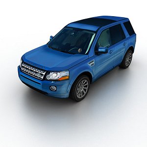 3d model 2012 land rover freelander