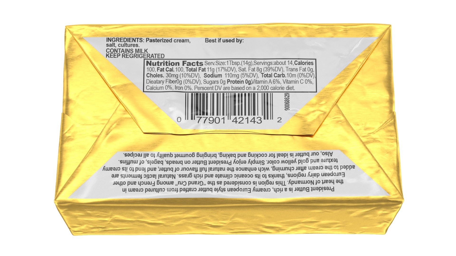 3D model President Unsalted French Butter https://p.turbosquid.com/ts-thumb/wW/EHq2Lc/T5/presidentunsaltedfrenchbutterc4dmodel014/jpg/1619411798/1920x1080/fit_q87/fe8886b08586e0dcc5c083ce92dade6a40ab8419/presidentunsaltedfrenchbutterc4dmodel014.jpg