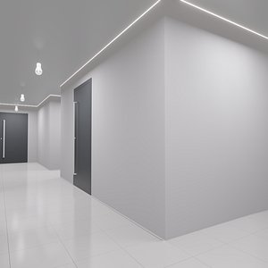 Hallway  04 3D