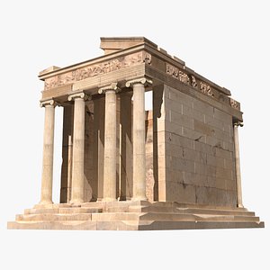 3d temple nike model