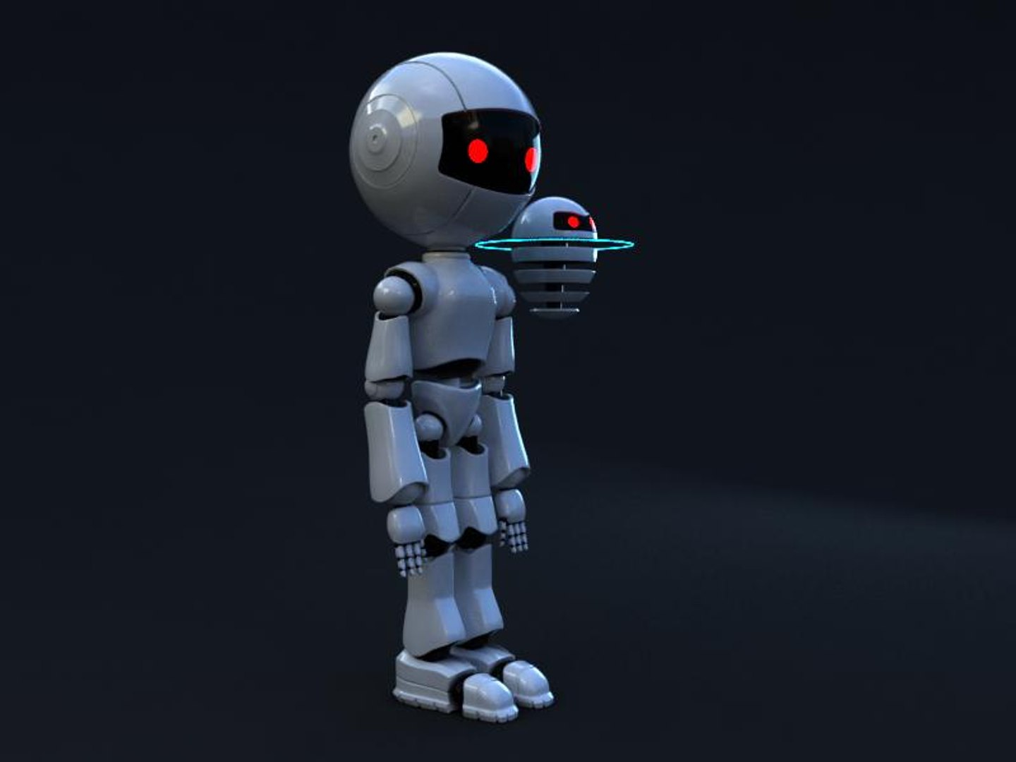 Robot Rigged Biped 3D Model - TurboSquid 1220504