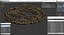Brown Python Snake Curled pose