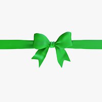 Ribbon Bow Untie Animated Christmas