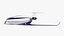 Konzept Business Jet Blau