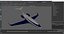 Konzept Business Jet Blau