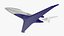 Konzept Business Jet Blau