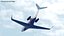 Konzept Business Jet Blau