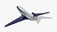 Konzept Business Jet Blau