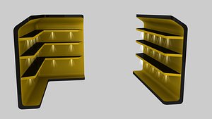 shelf shelves stand 3D