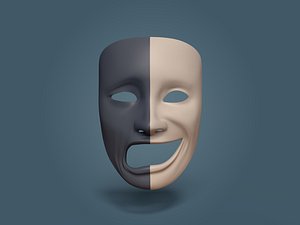 Theater Mask - Double Faces