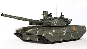 3D Tank T-84 Oplot-M 2010