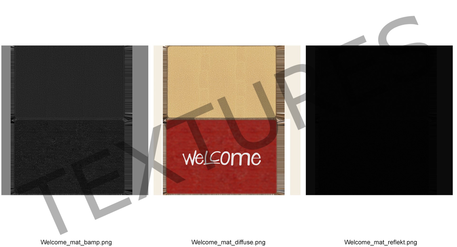 Doormat fur 3D model - TurboSquid 1416882