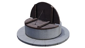 3D model Korean Traditional opened well