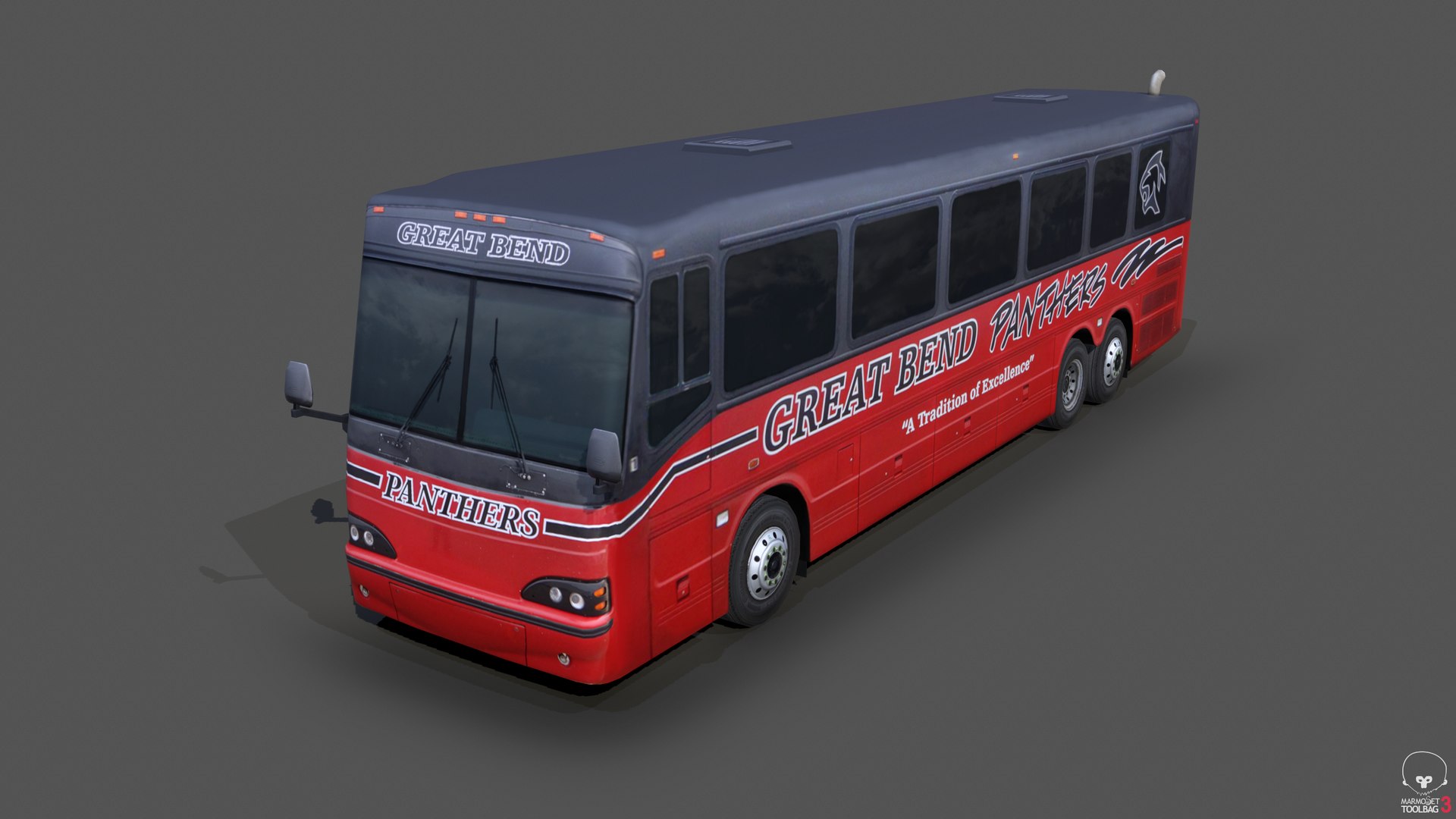 Blue Bird Ltc40 Coach Bus 3D Model TurboSquid 1405519