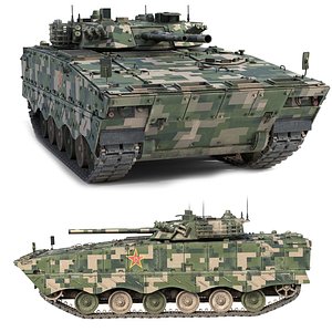 ZBD 04 Infantry Fighting Vehicle Chinese