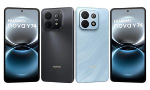 Huawei Nova Y74 Black And Blue model