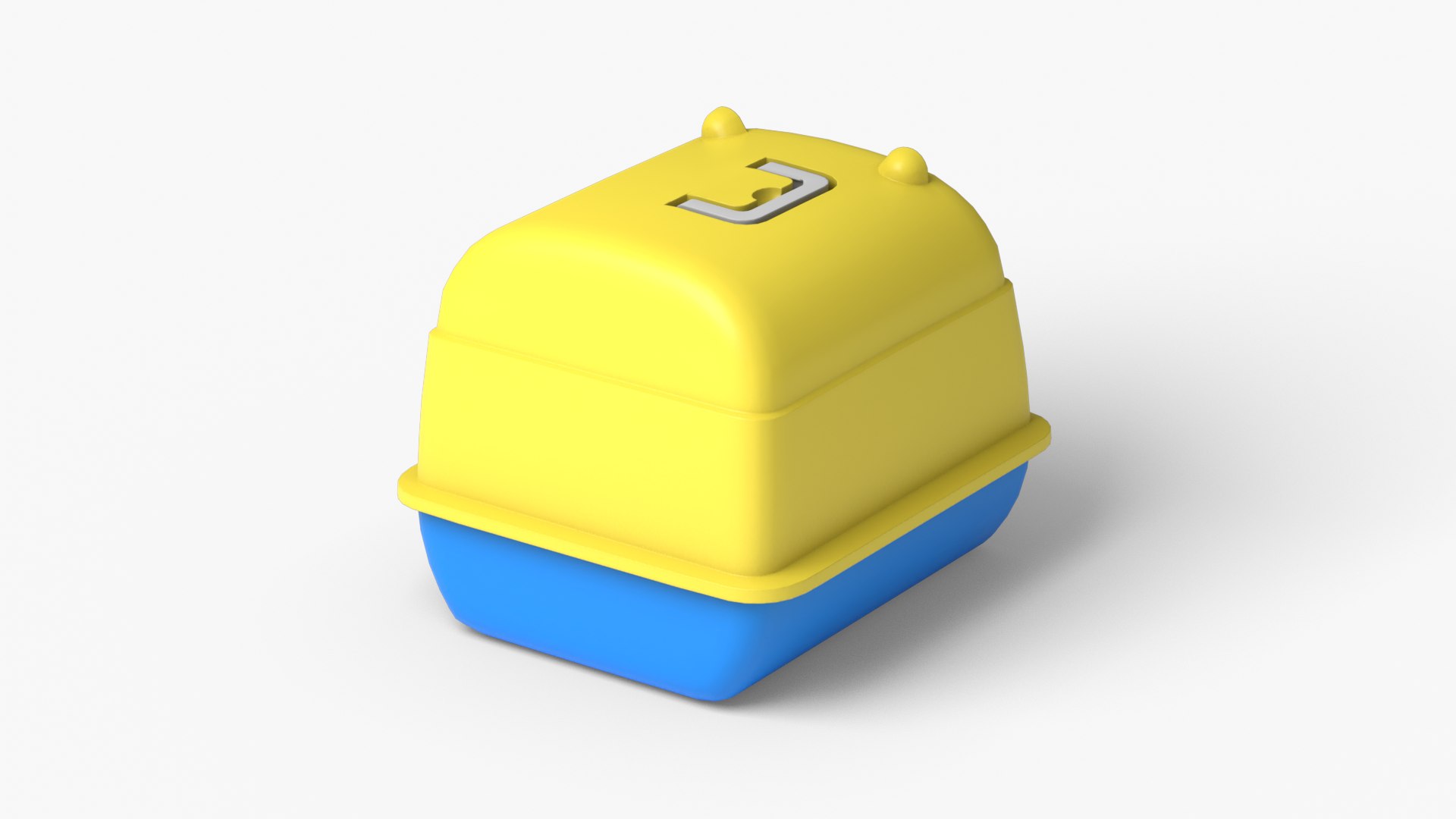Cat Litter Box 3D Model - TurboSquid 2283908