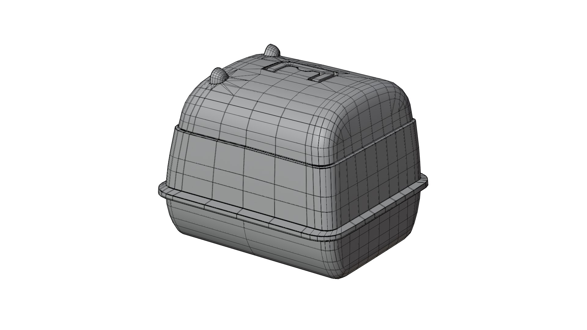 Cat Litter Box 3D Model - TurboSquid 2283908