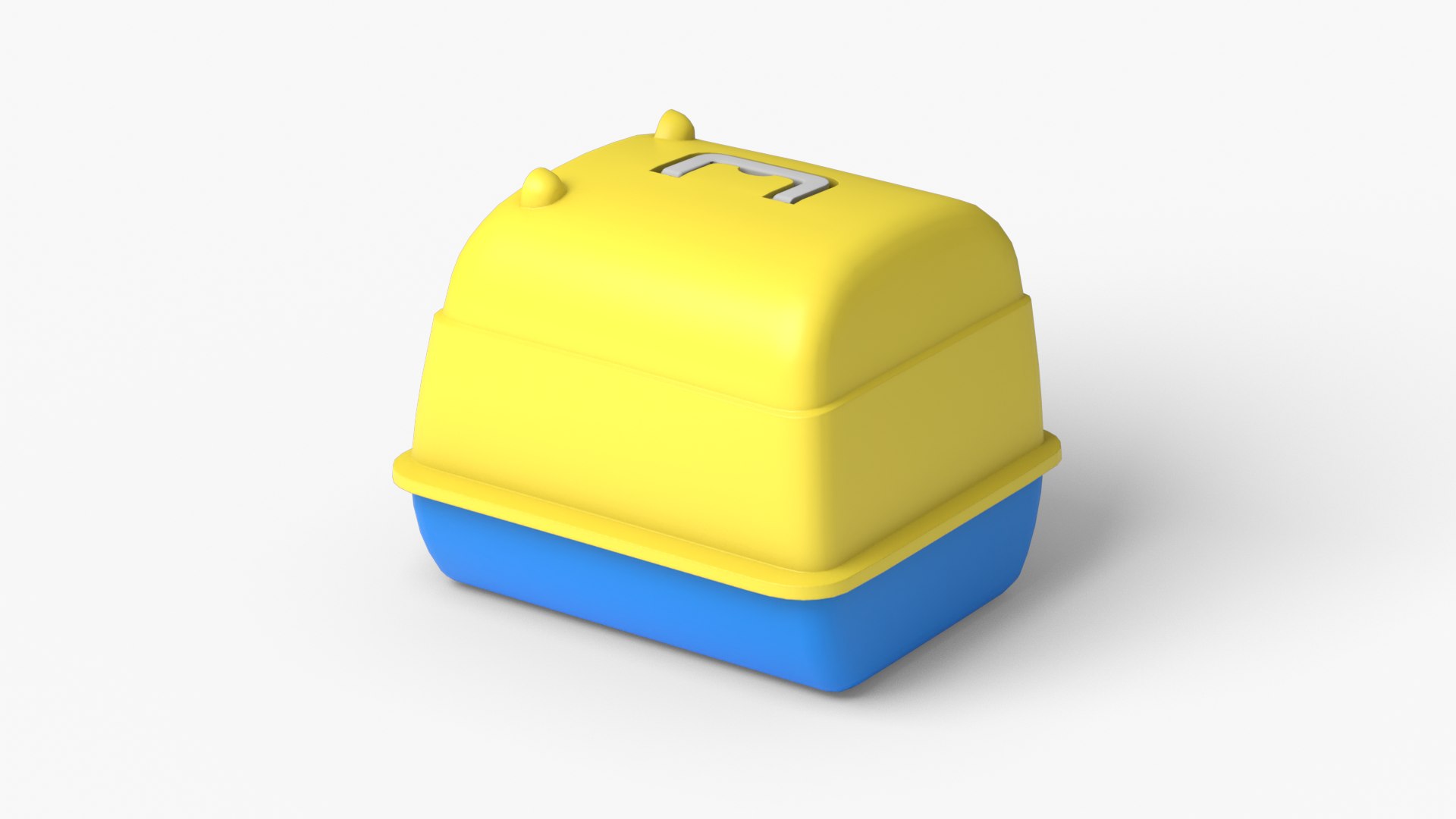 Cat Litter Box 3D Model - TurboSquid 2283908