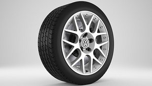 3D passat rim model