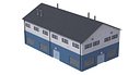 Industrial Building 14 Blue