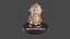 Monkey Statue Model