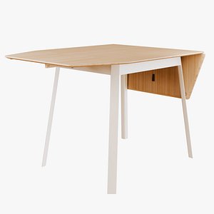 IKEA PS 2012 Folding Kitchen Table 3D Model 3D