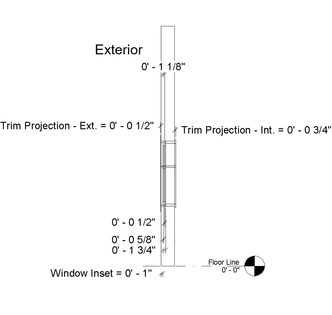 Parametric Fixed Window - Gable Model - TurboSquid 1834744