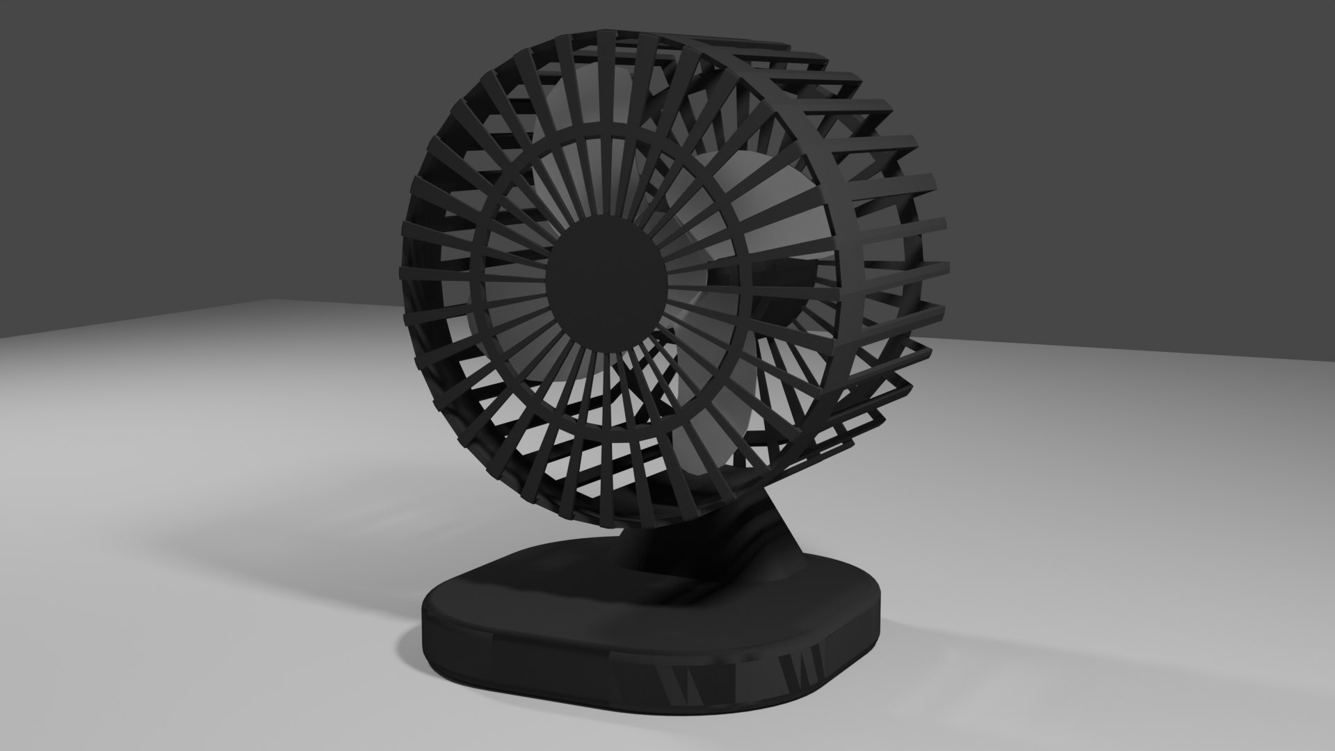 Mini Table Fan 3D Model - TurboSquid 1962057