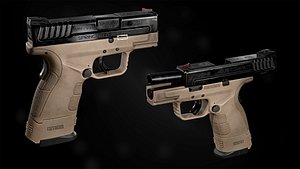 3D springfield mod 2 model
