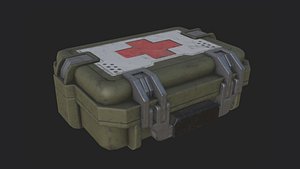 3D Medical Kit 3D Model 002
