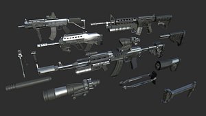 weapon gun 3D model