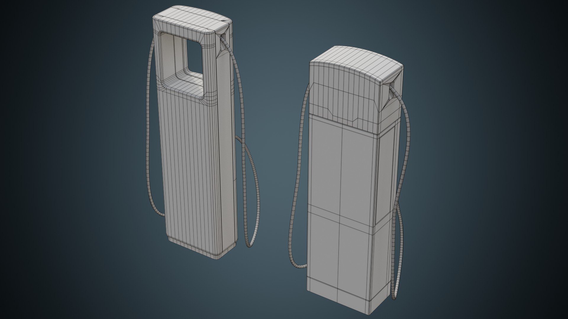 Electric Car Charger 1B 3D Model - TurboSquid 2030704