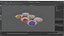 Assorted Gumdrops in Paper Cups Set Multicolor