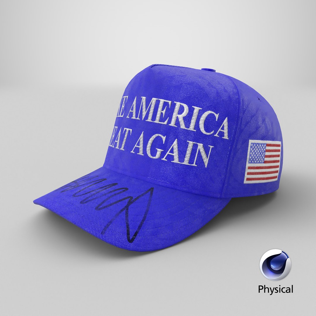 Republican Party Symbol on Trump Baseball Cap 3D https://p.turbosquid.com/ts-thumb/wX/1dkRPx/Wo/stemcell_cinema_4d_physical_render/png/1735915267/1920x1080/fit_q87/063d43b056ccbe0fcb40338aba76286af6c6348e/stemcell_cinema_4d_physical_render.jpg