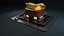 Restaurante de hotdog cafe modelo licuadora 3D