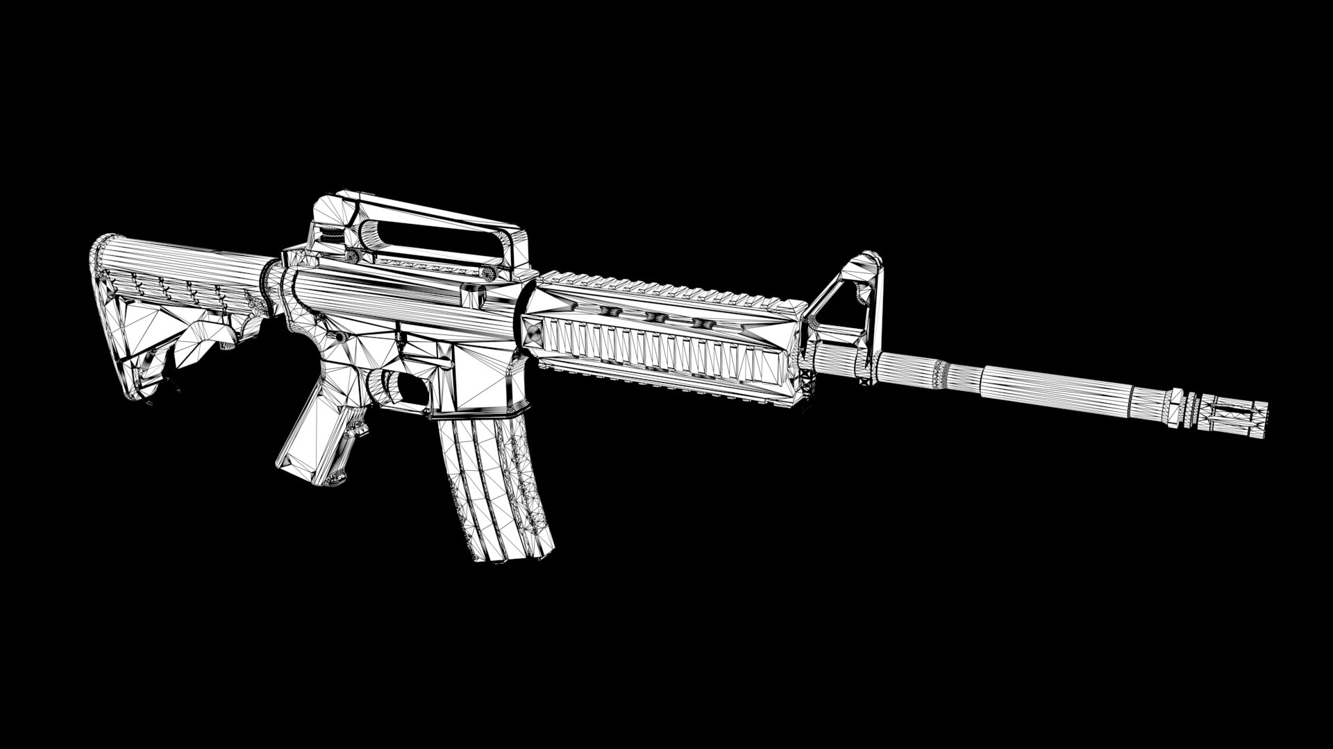Carbine M4 3D Model - TurboSquid 2426418