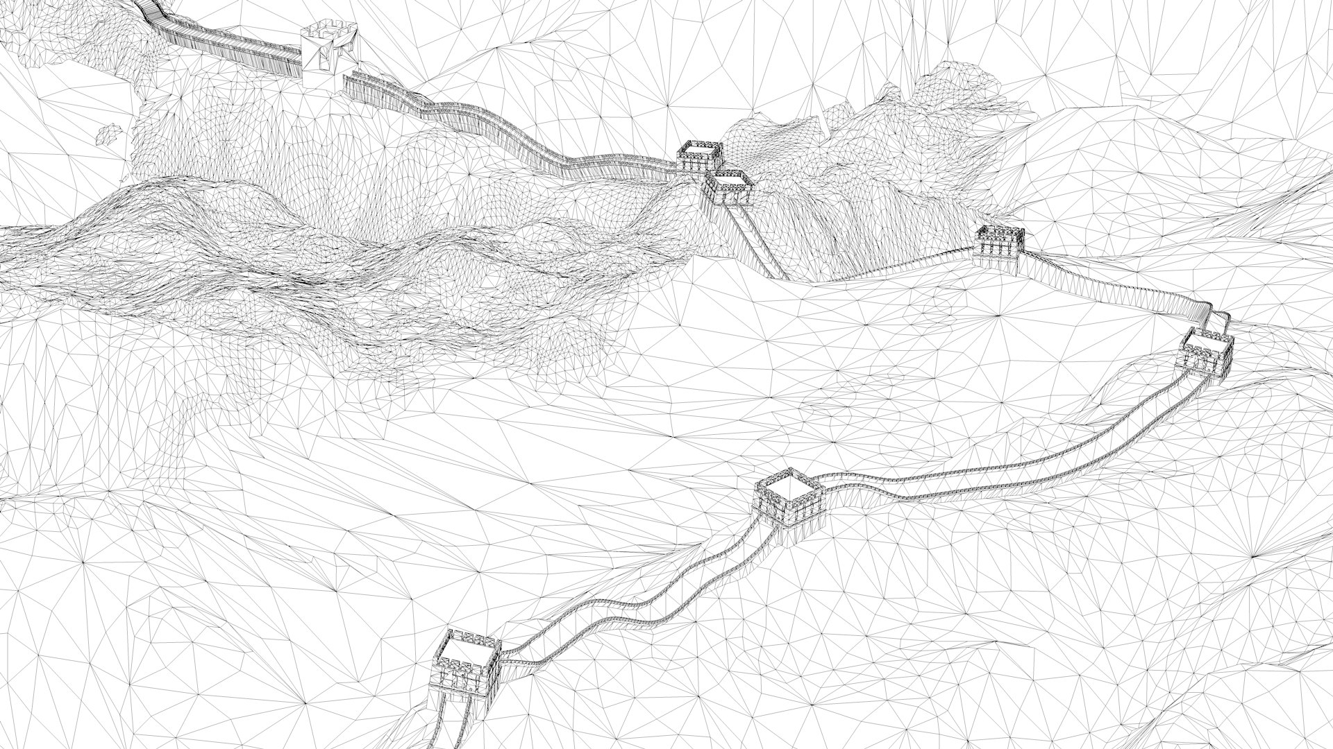 3D Great Wall Of China https://p.turbosquid.com/ts-thumb/wX/7qHLIK/6H/chinawall_wireframe_0004/png/1748596920/1920x1080/fit_q87/cd1b4c937cac15fef5f6f9dbce4e953aa35c1e35/chinawall_wireframe_0004.jpg